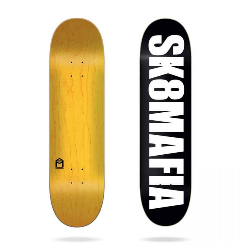 Sk8Mafia OG Logo Black 8.0" Skateboard Deck