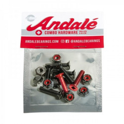Andale Combo Hardware Red 7/8