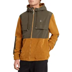 Volcom Yzzolate Lined Zip-Hoodieped Sweater