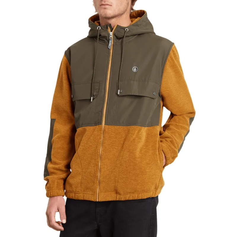 Volcom Yzzolate Lined Zip-Hoodieped Sweater