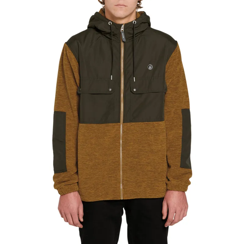 Volcom Yzzolate Lined Zip-Hoodieped Sweater
