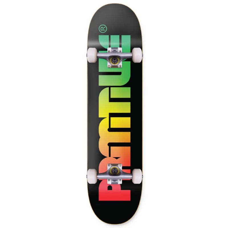 Primitive Wax Black 8.25 - Skateboard Complete