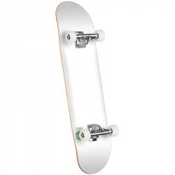 Mini Logo Chevron Detonator 15 Birch Solid White 8.0 - Skateboard Complete