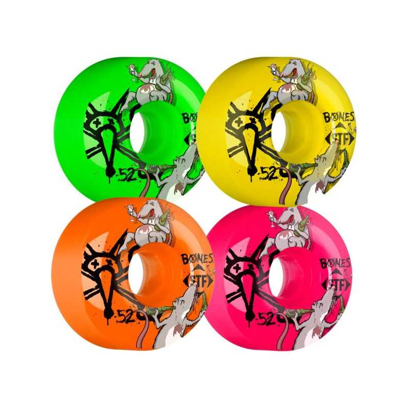 Bones Party Pack III 52mm Ruote Bones Party Pack III 52mm Ruote