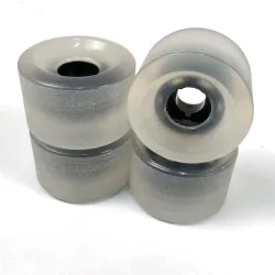 Steez Thaners Clear 64mm Longboard Wheels