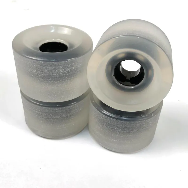 Steez Thaners Clear 64mm Longboard Wheels