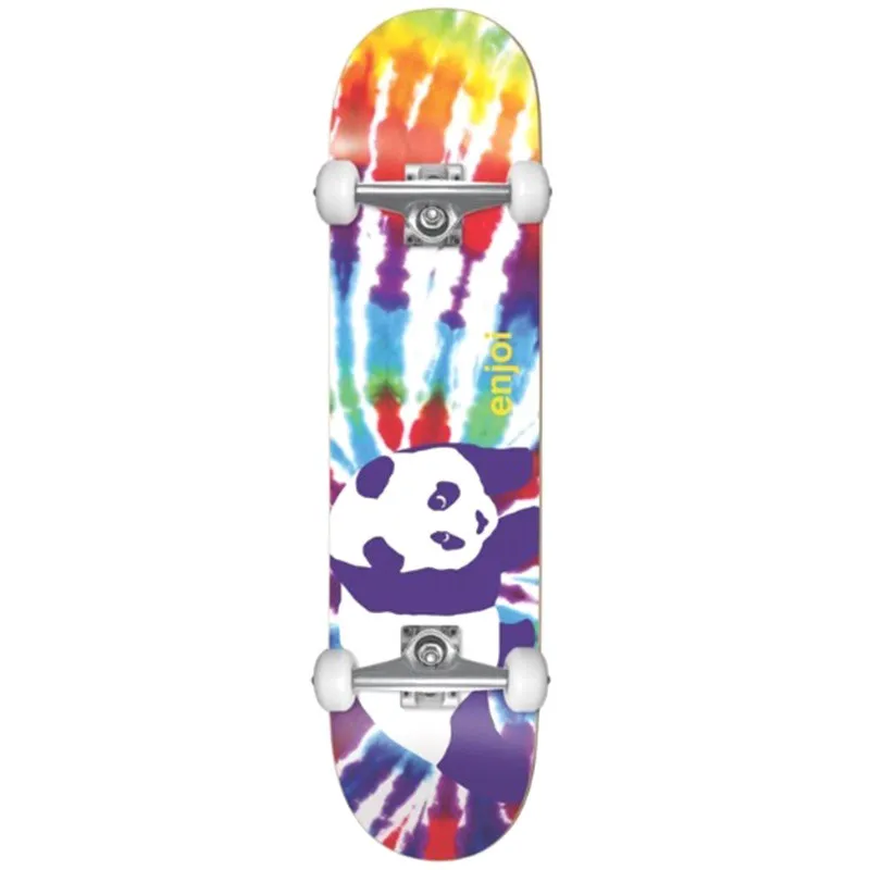 Enjoi Tie Dye Yth First Push 7.375" - Skateboard Complete