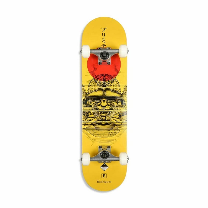 Primitive Rodriguez Warrior Yellow 7.75 Skateboard Complete