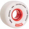 Globe Bruiser White Red 58mm 88a - Cruiser Skateboard Wielen