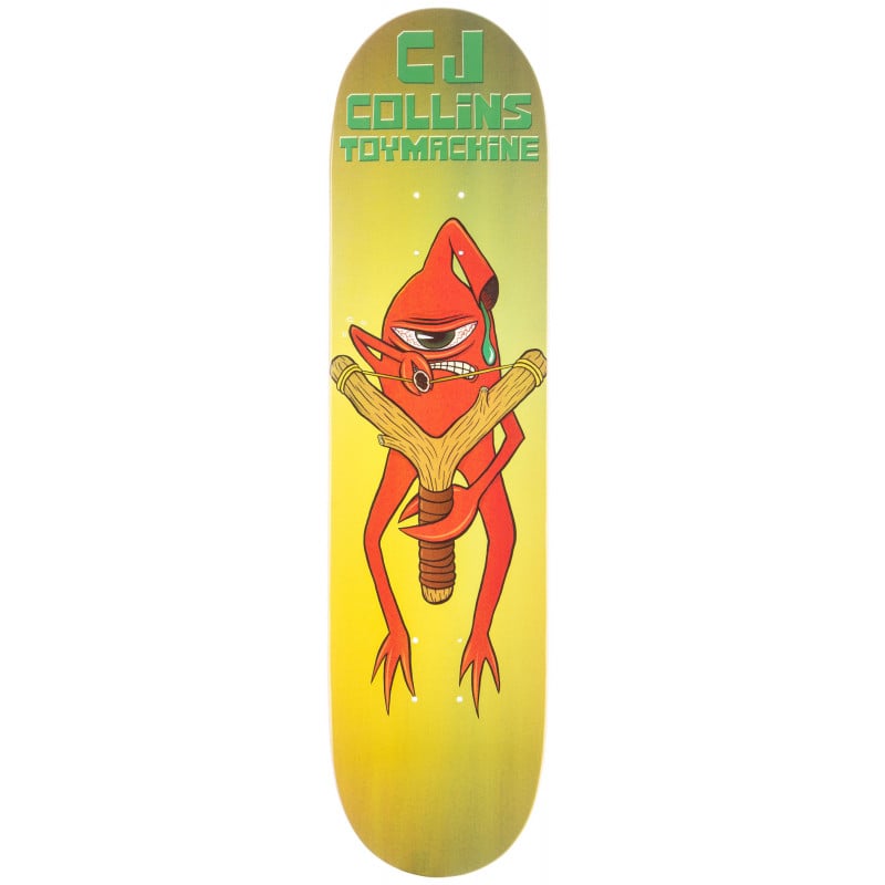 Toy Machine CJ CollinsSling Shot 8.0" Skateboard Deck