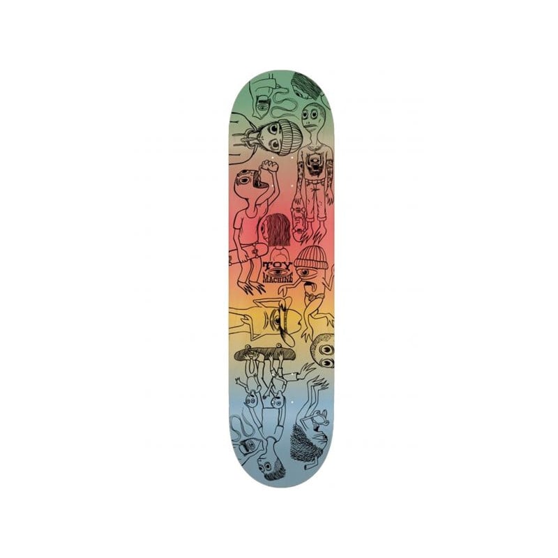 Toy Machine Characters 8.0" Skateboard Deck