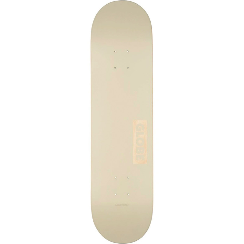 Globe Goodstock Off White 8.0" - Skateboard Deck