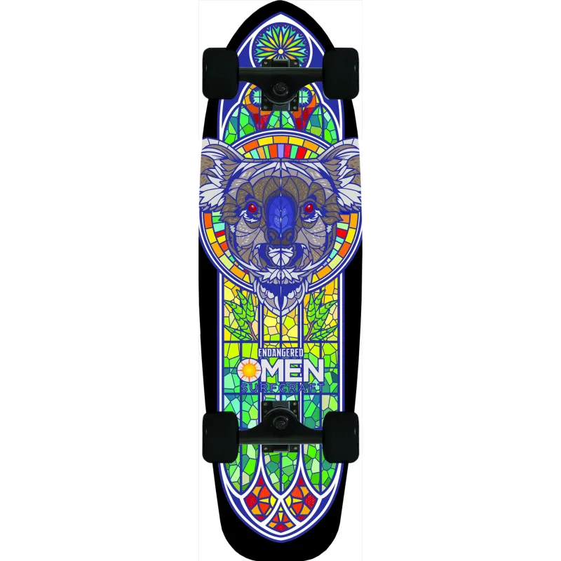 Omen Endangered Koala 29" Cruiser Skateboard Complete