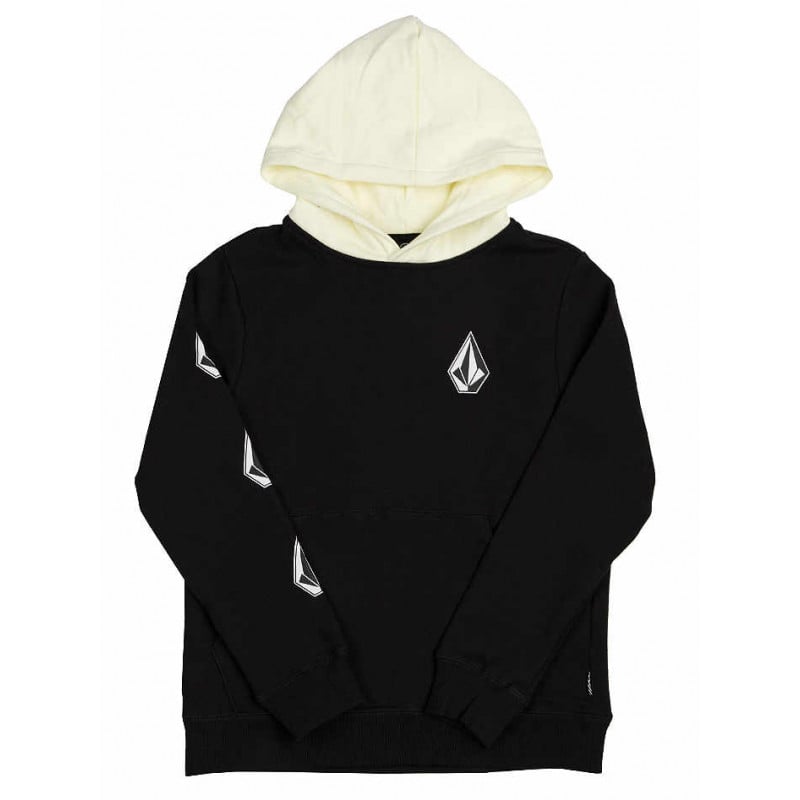 Volcom Deadly Stones Kids Hoodie Black Combo