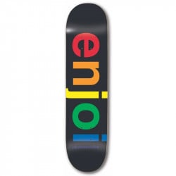 Enjoi Spectrum Black R7 8.25 Skateboard Deck