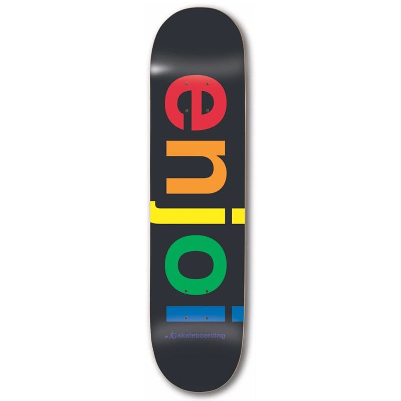 Enjoi Spectrum Zwart R7 8.25 Skateboard Deck