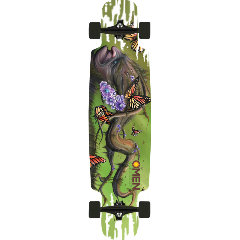 Omen Mr. Bristlecone Drop Through 41.5" - Longboard Complete Omen Mr. Bristlecone Drop Through 41.5" - Longboard Complete