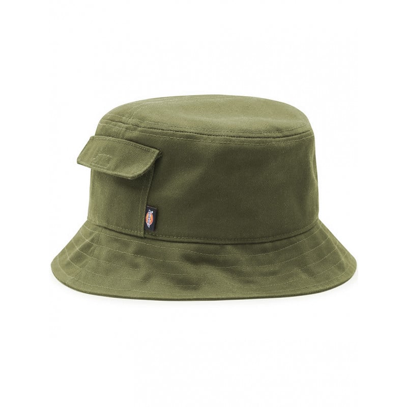 Buy Dickies Bogalusa Bucket Hat at Sick Skateboard Shop Color Army Green