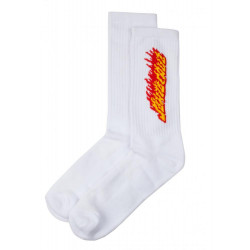 Santa Cruz Flaming Strip Socks
