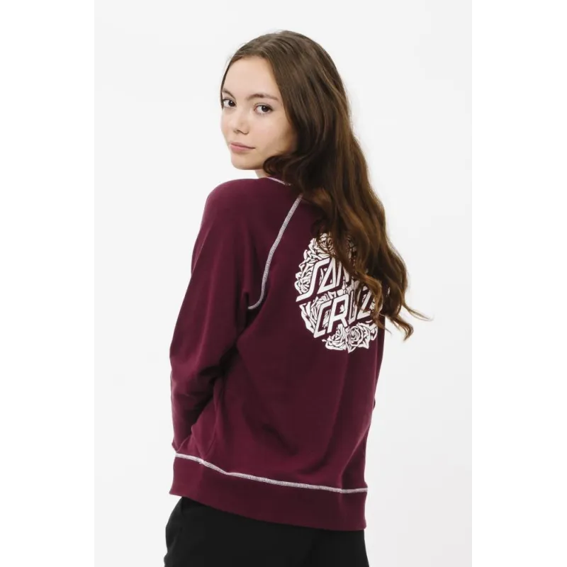 Santa Cruz Bouquet Dot Mono Women's Crew