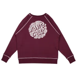 Santa Cruz Bouquet Dot Mono Women's Crew