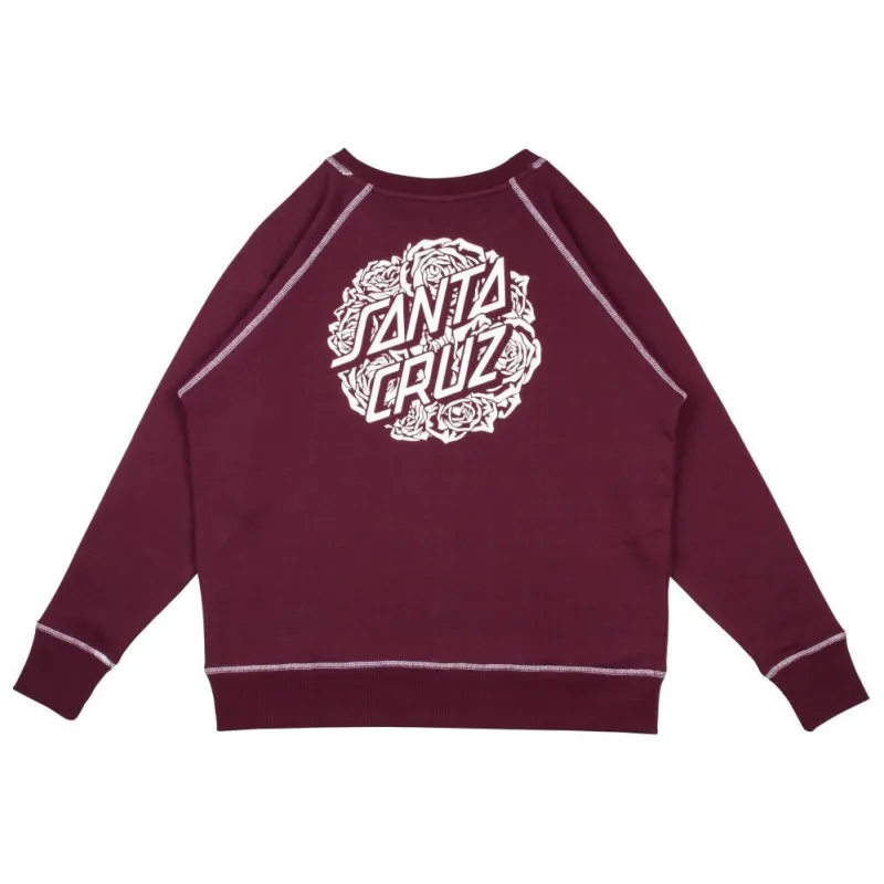 Santa Cruz Bouquet Dot Mono Women's Crew