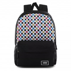 Vans Glitter Check Realm Women's Backpack kopen bij de Skateboard shop van  Nederland Kleur Glitter Check Maat O/S