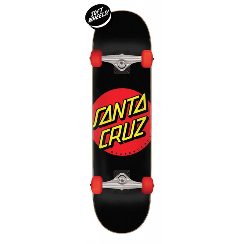 Santa Cruz Classic Dot Super Micro 7.25" Skateboard Complete Santa Cruz Classic Dot Super Micro 7.25" Skateboard Complete