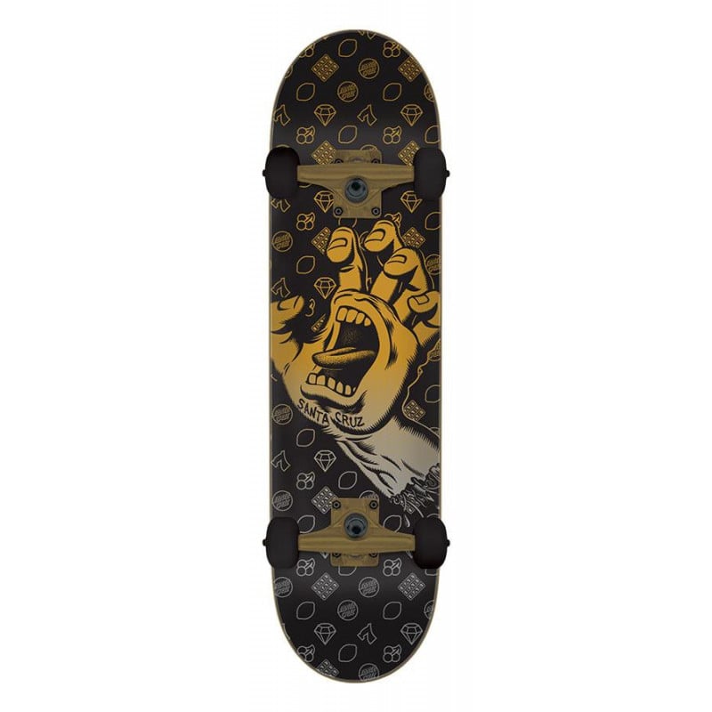 Santa Cruz Jackpot Hand Large 8.25" - Skateboard Complete Santa Cruz Jackpot Hand Large 8.25" - Skateboard Complete