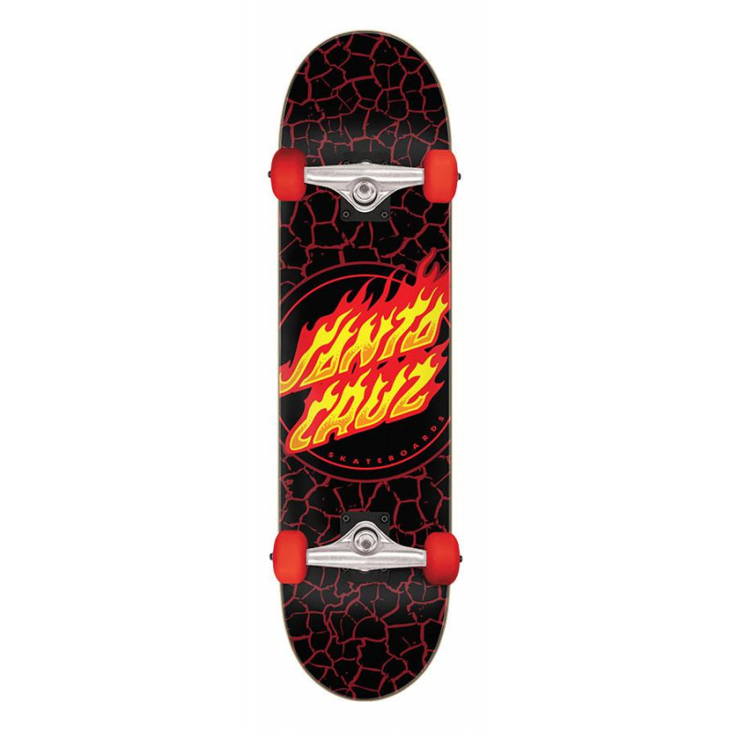 Santa Cruz Flame Dot Full 8.0" - Skateboard Complete Santa Cruz Flame Dot Full 8.0" - Skateboard Complete