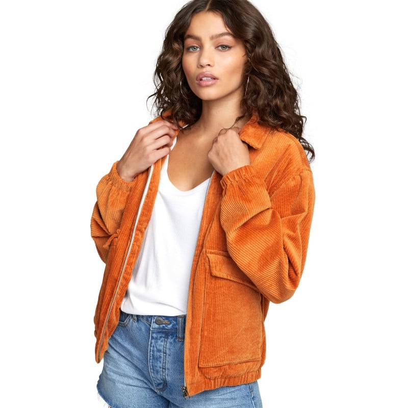 RVCA Viber Corduroy Women Jacket RVCA Viber Corduroy Women Jacket
