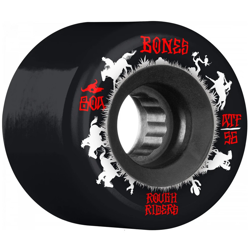Bones ATF Rough Riders 56mm 80A Skateboard Roues Bones ATF Rough Riders 56mm 80A Skateboard Roues