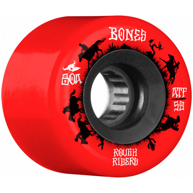 Bones ATF Rough Riders 59mm 80A Skateboard Ruote