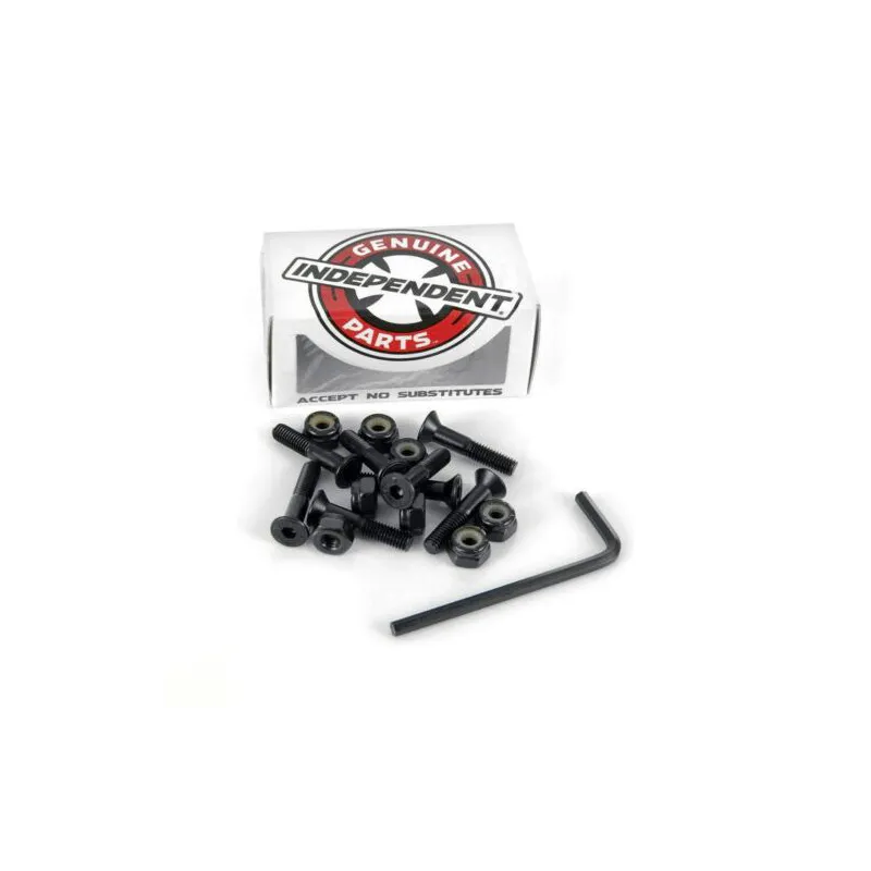 Independent Hardware 7/8" Black Allen Bolts