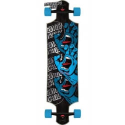 Santa Cruz Screaming Hand Stack Drop Down 40" - Longboard Complete