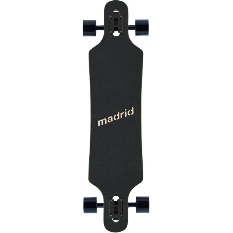 Madrid Spade 39" Peafowl Longboard Complete