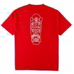Dogtown Mark Gonzales Art 2 T-Shirt Red/White