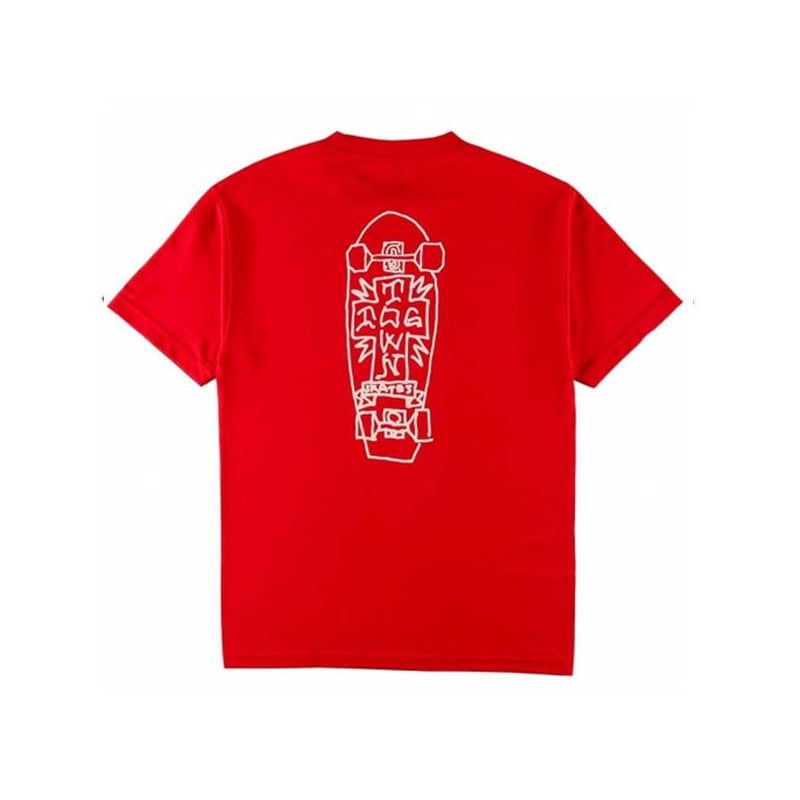 Dogtown Mark Gonzales Art 2 T-Shirt Red/White