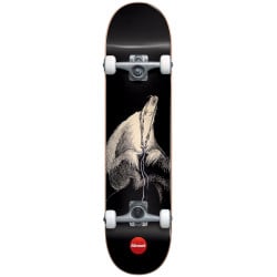 Almost Dr. Secret Art First Push Black 7.875" Skateboard Complete