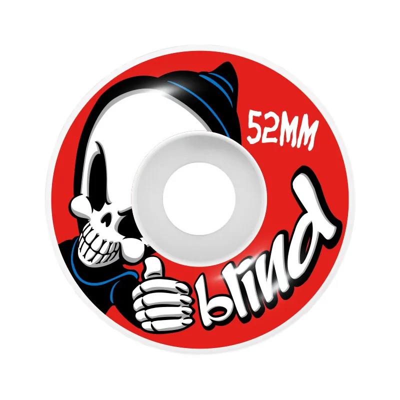 Blind Rasta Reaper First Push White 8.125" Skateboard Complete