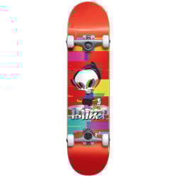 Blind Reaper Glitch First Push Red 7.75" - Skateboard Complete