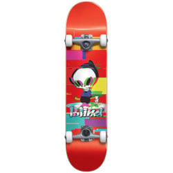 Blind Reaper Glitch First Push Red 7.75" - Skateboard Complete