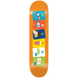 Enjoi Judkins Flashcards R7 8.25" Skateboard Deck