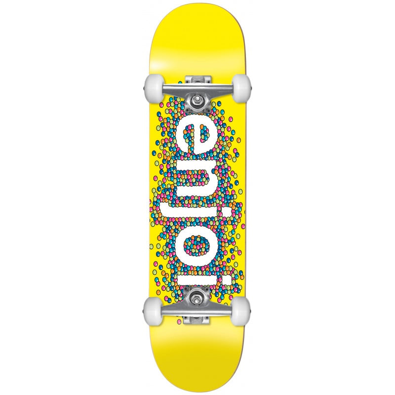 Enjoi Candy Coated First Push Yellow 8.25" Skateboard Complete