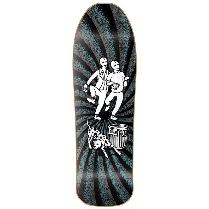 New Deal Douglas Chums Heat Transfer Black 9.75" Skateboard Deck New Deal Douglas Chums Heat Transfer Black 9.75" Skateboard Deck