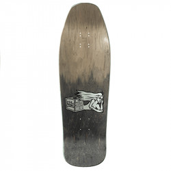 New Deal Morrison Bird In Hand Metallic Heat Transfer Black Fade 9.875" Skateboard Deck