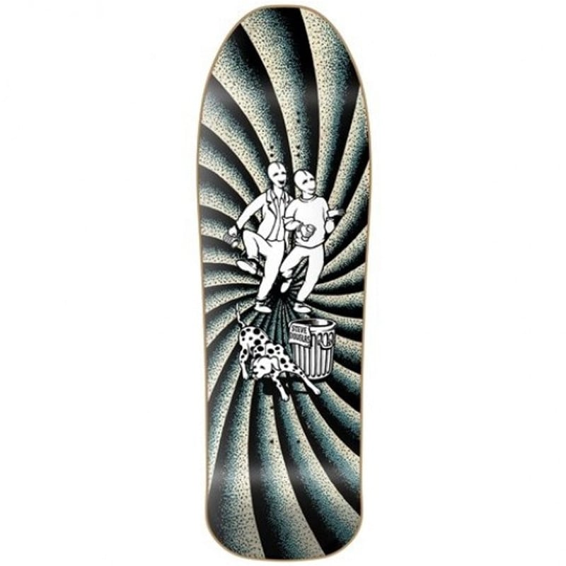 New Deal Douglas Chums Metallic Heat Transfer Black Fade 9.75" - Skateboard Deck New Deal Douglas Chums Metallic Heat Transfer Black Fade 9.75" - Skateboard Deck
