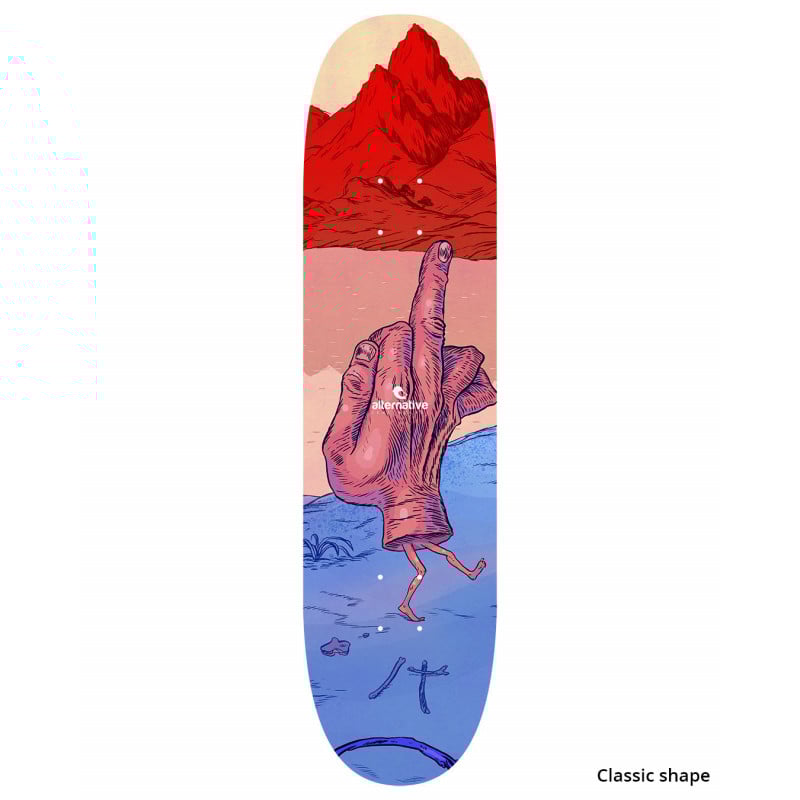 Alternative Longboards F*ck 8.5" - Skateboard Deck Alternative Longboards F*ck 8.5" - Skateboard Deck