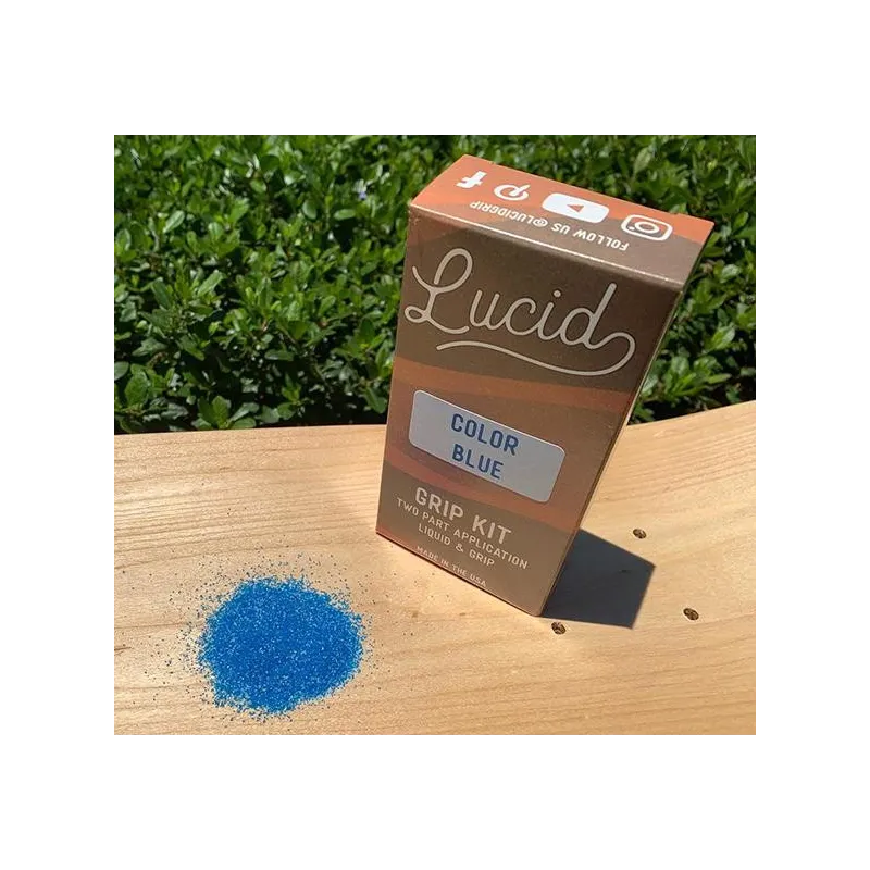 Lucid Grip Colored Clear Spray on Griptape