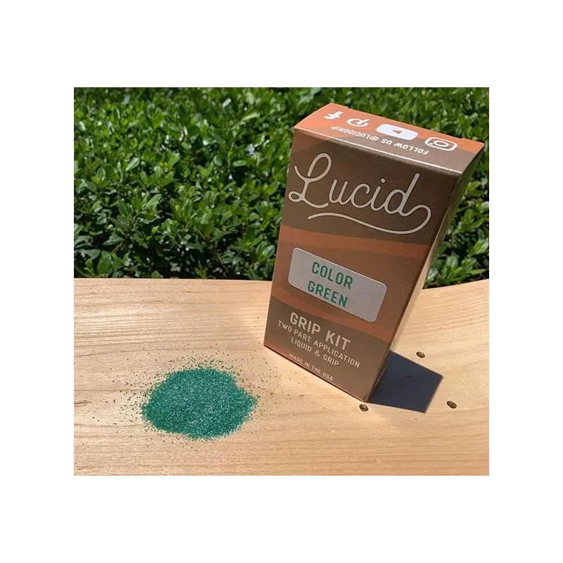 Lucid Grip Colored Clear Spray on Griptape